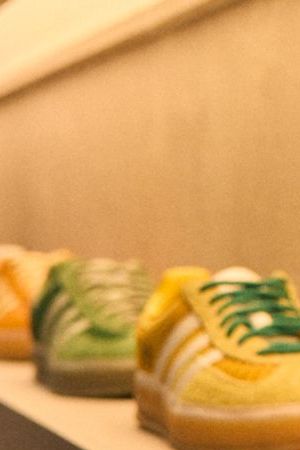 Adidas museum in Puerto Rico of Bad Bunny sneakers