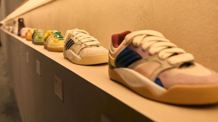 Adidas museum in Puerto Rico of Bad Bunny sneakers