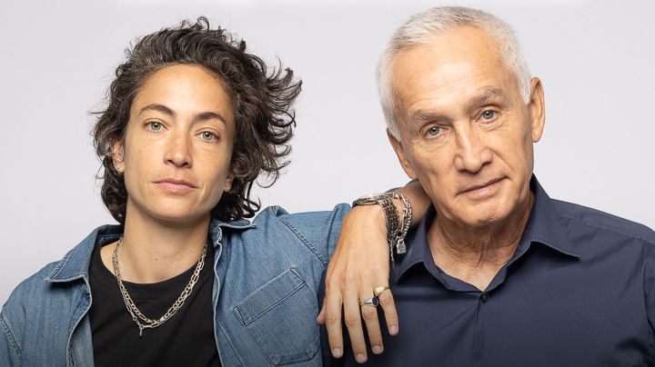 Paola Ramos and Jorge Ramos