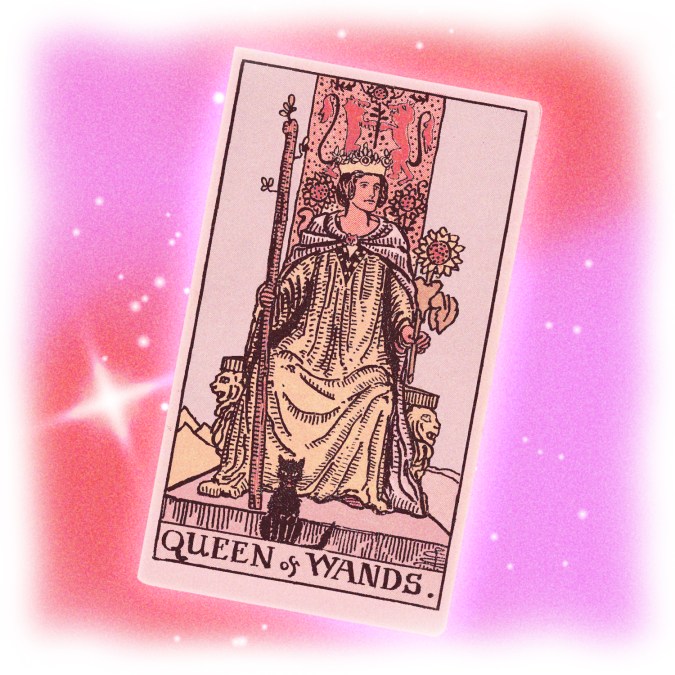 Queen of wands tarot card