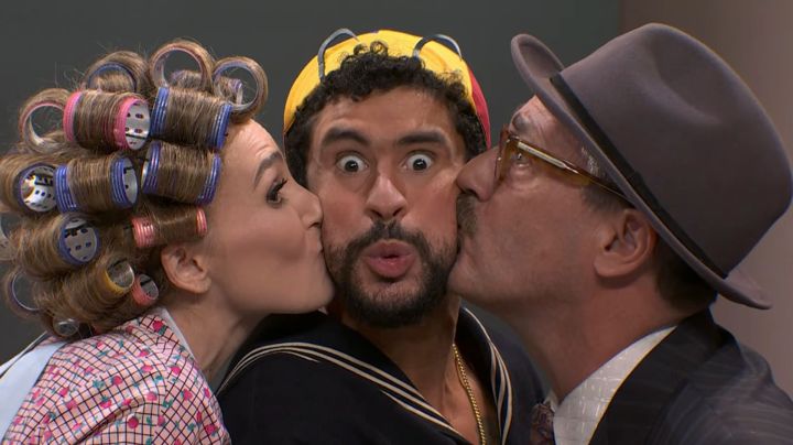 bad bunny on snl in el chavo del ocho sketch
