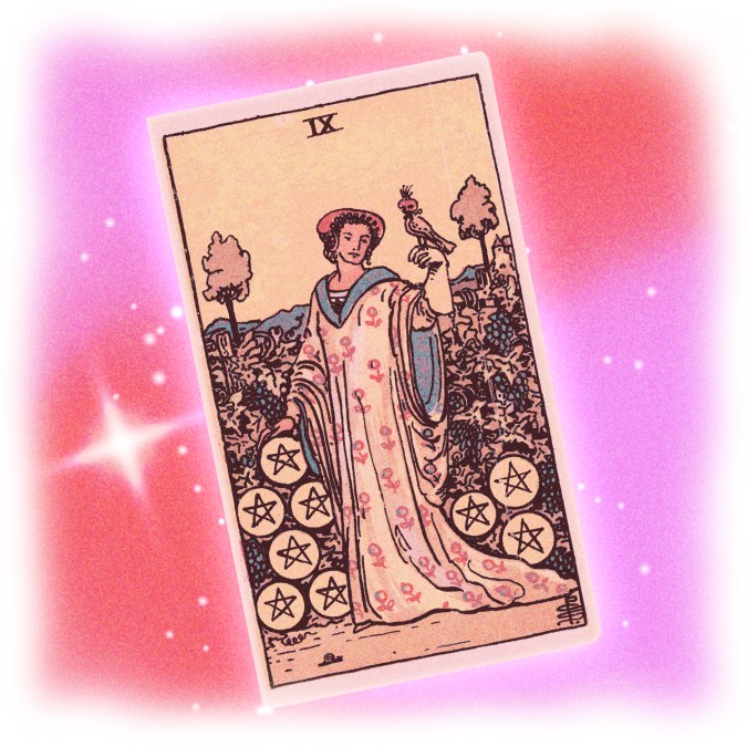 nine of pentacles nine of coins