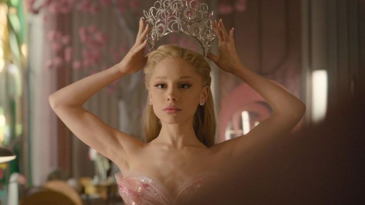 Ariana Grande as Glinda in Wicked: For Good