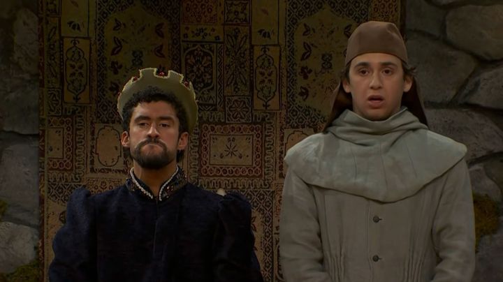 Bad bunny and marcello hernandez on SNL