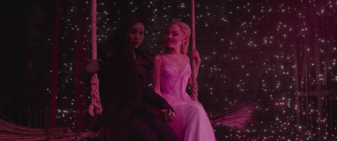 Ariana Grande and Cynthia Erivo in Wicked: For Good