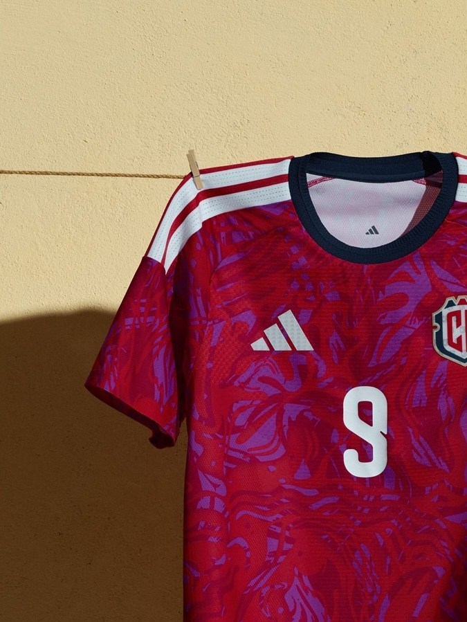 Costa Rica adidas home kit for 2026 FIFA World Cup