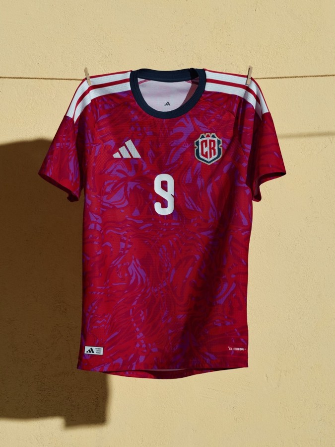 Costa Rica adidas home kit for 2026 FIFA World Cup