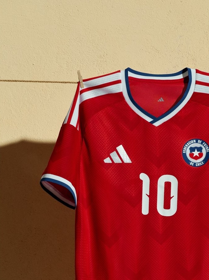 Chile adidas home kit for 2026 FIFA World Cup