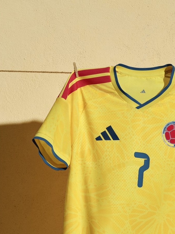 Colombia adidas home kit for 2026 FIFA World Cup