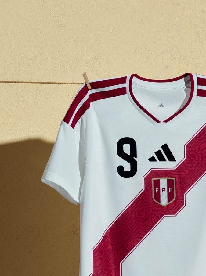 Peru adidas home kit for 2026 FIFA World Cup