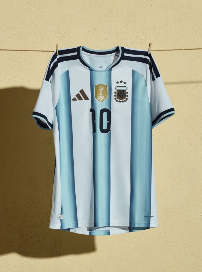 Argentina adidas home kit for 2026 FIFA World Cup