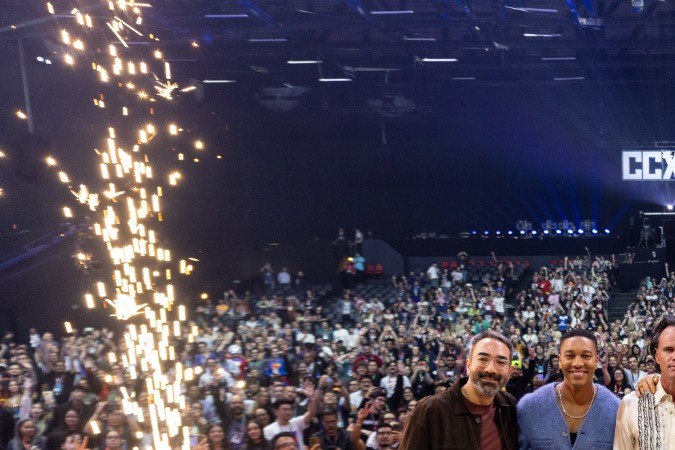 Fallout cast at CCXP 2025