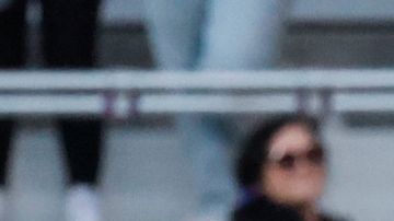 Orlando Pride forward Marta Marta, right, brings the ball down the pitch against NJ/NY Gotham FC defender Emily Sonnett (6), midfielder Josefine Hasbo, center, and defender Kayla Duran (19) during the second half of an NWSL women's semifinal soccer match, Sunday, Nov. 16, 2025, in Orlando, Fla. (AP Photo/Kevin Kolczynski)