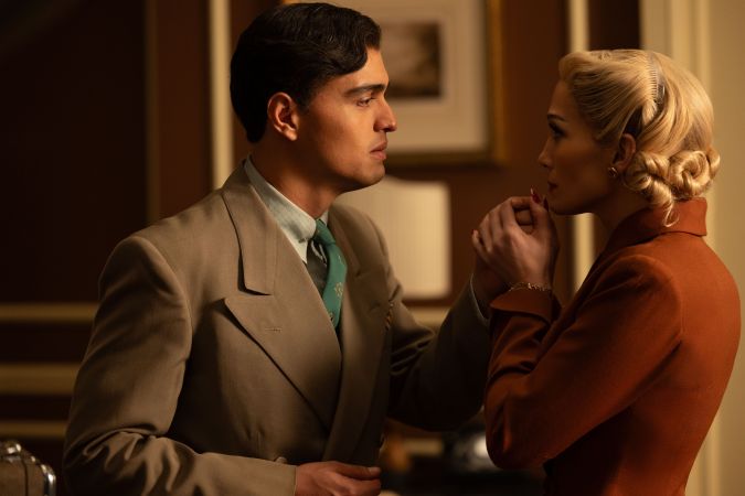 Tonatiuh and Jennifer Lopez in Kiss of the Spider Woman Courtesy of Roadside Attractions