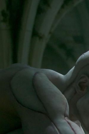 Jacob Elordi and Mia Goth in Frankenstein