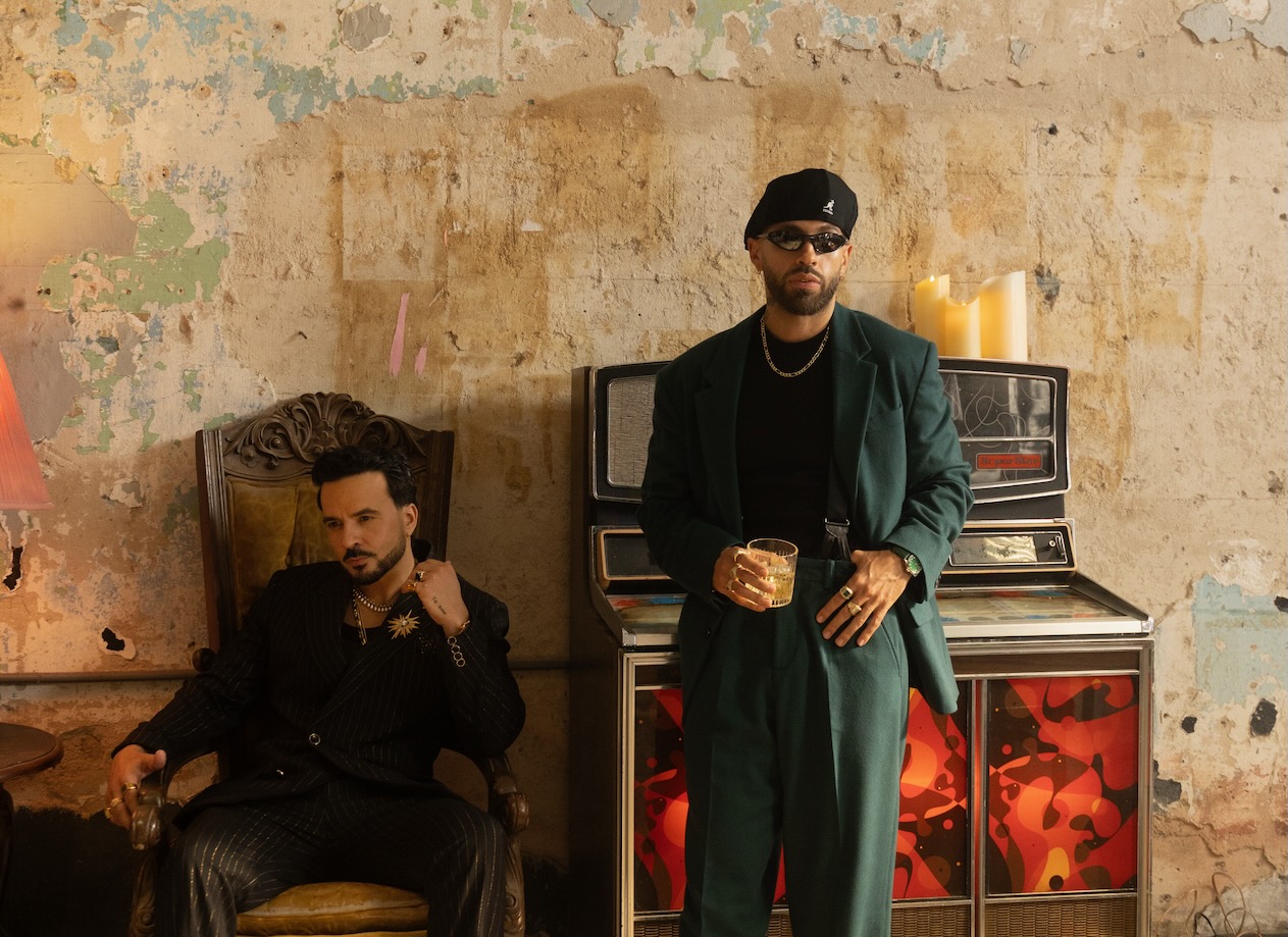 WATCH: Feid Goes Salsa With Luis Fonsi in ‘Cambiaré’ Music Video