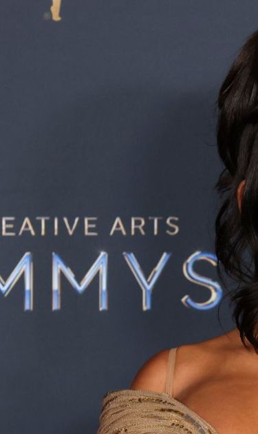 Amaya Espinal in the press room during night two of the Television Academy's 2025 Creative Arts Emmy Awards at the Peacock Theater on Sunday, Sept. 7, 2025 in Los Angeles. (Photo by Mark Von Holden/Invision for the Television Academy/AP Content Services)