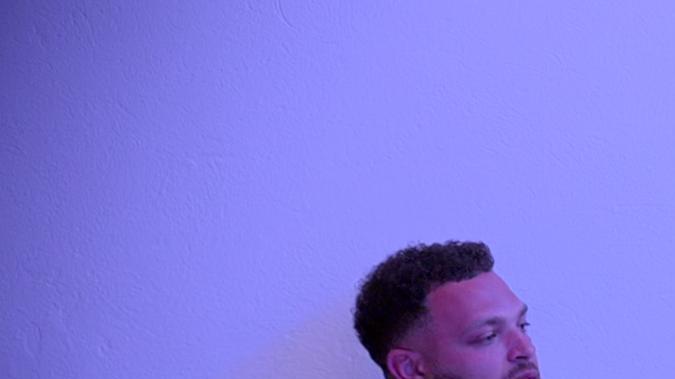 Love Is Blind. (L to R) Devonta Anderson, Brittany Wicker in episode 1006 of Love Is Blind. Cr. Courtesy of Netflix © 2026
