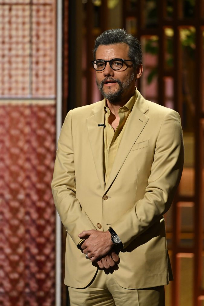 Wagner Moura at the 2026 Oscars rehearsal