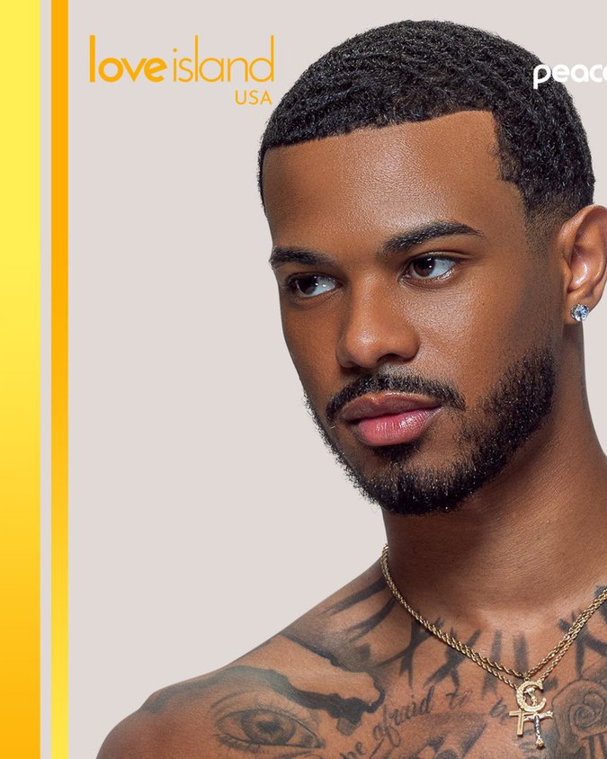LOVE ISLAND USA -- Episode 818 -- Pictured: Corey Sawyer Jr. -- (Photo by: Trae Patton/Peacock)
