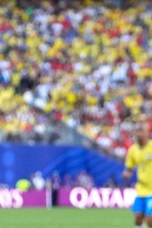 Brazil's Vinicius Junior (7) challenges for the ball with Morocco's Achraf Hakimi (2) during the World Cup Group C soccer match between Brazil and Morocco in East Rutherford, N.J., near New York, Saturday, June 13, 2026. (AP Photo/Yuki Iwanmura)