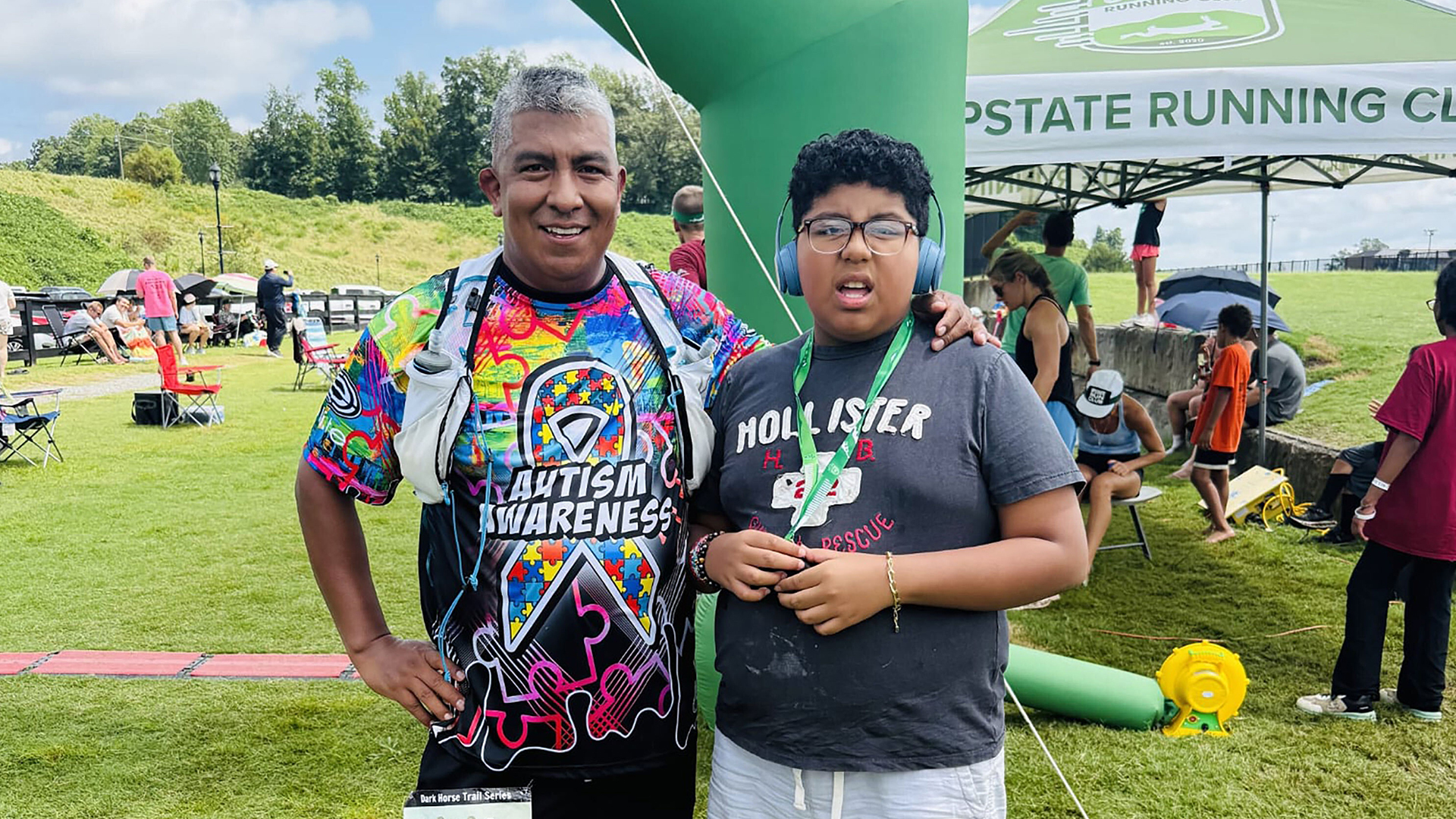 Meet the Latino Father Running the NYC Marathon to Inspire His Autistic Son